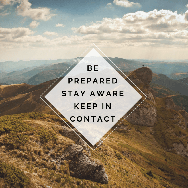 Adventure Awaits iPhone Layout